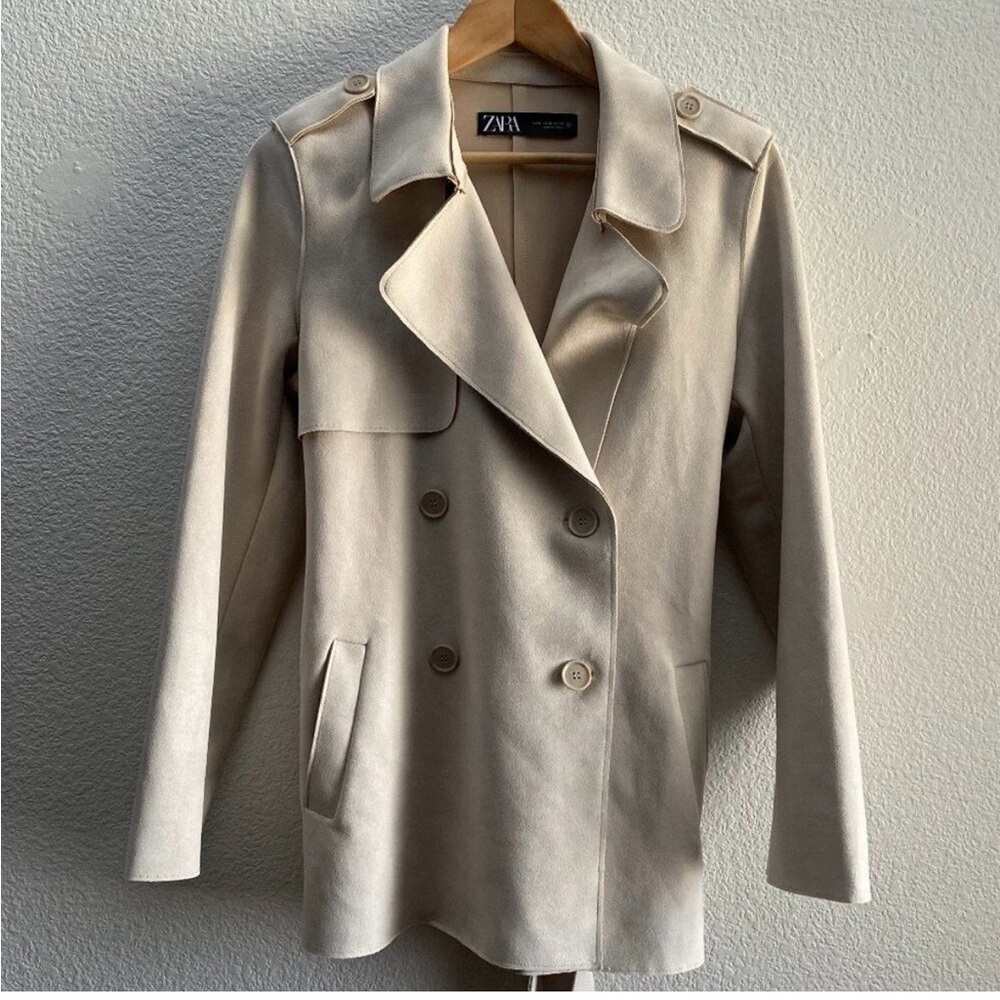 Zara Women's Beige Trench Coat